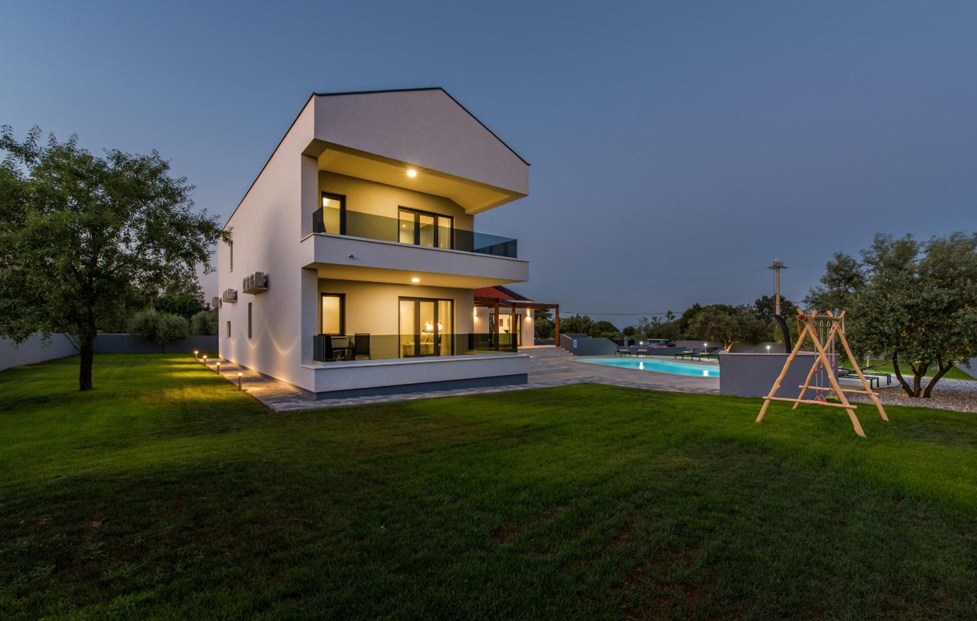 Villa Posidonia Near Pula With Sea View And Surrounded By Olive Trees Krnica Kültér fotó