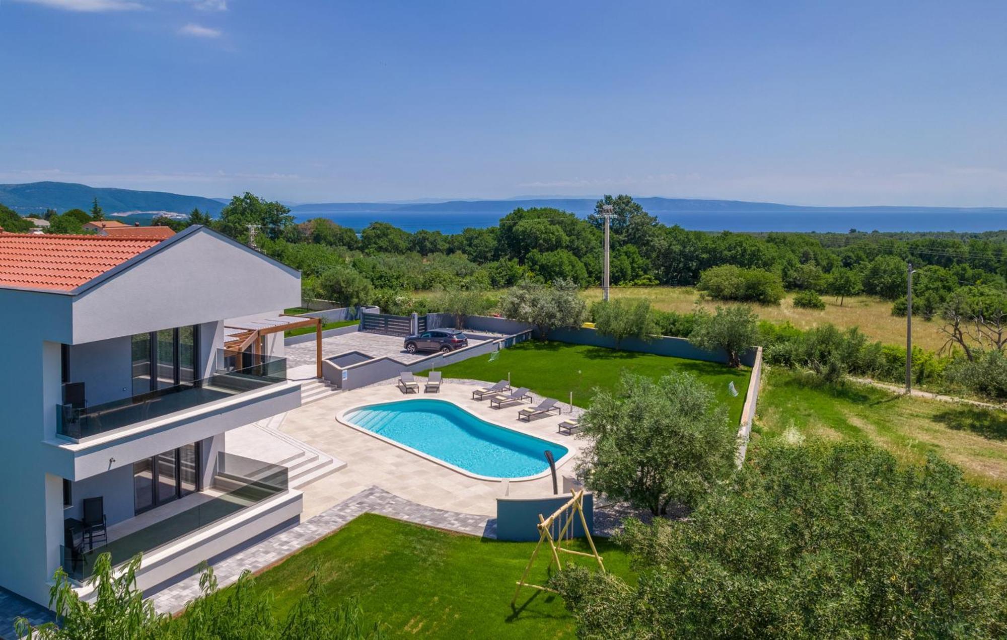 Villa Posidonia Near Pula With Sea View And Surrounded By Olive Trees Krnica Kültér fotó